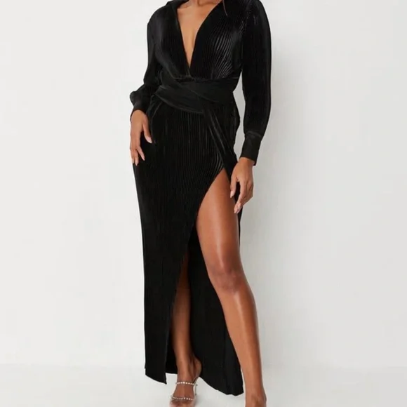 velvet wrap dress long sleeve The Midi w/ Balloon Sleeves Eid Dress Pattern Special Robe Lola Package Contents Shirt Size:17.5